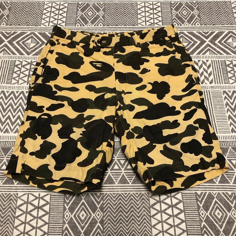 A Bathing Ape Bape Mr Bathing Ape 1st Camo Shorts Size 46